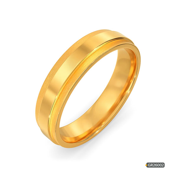 Perfection Gold Rings For Men www.roydiamondbd.com