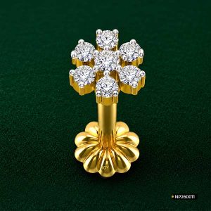 6 Stone Diamond Nosepin www.roydiamondbd.com