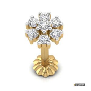 7 Stone Diamond Nosepin www.roydiamondbd.com