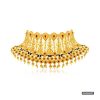 Bridal Gold Necklace Set www.roydiamondbd.com