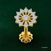 Diamond Flower Gold Nosepin www.roydiamondbd.com