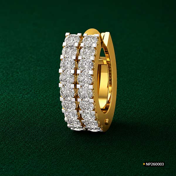 Diamond Hoop Nose Ring www.roydiamondbd.com