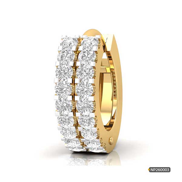 Diamond Hoop Nose Ring www.roydiamondbd.com