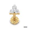 Diamond Three Stone Nosepin. www.roydiamondbd.com