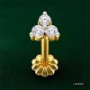 Diamond Three Stone Nosepin. www.roydiamondbd.com