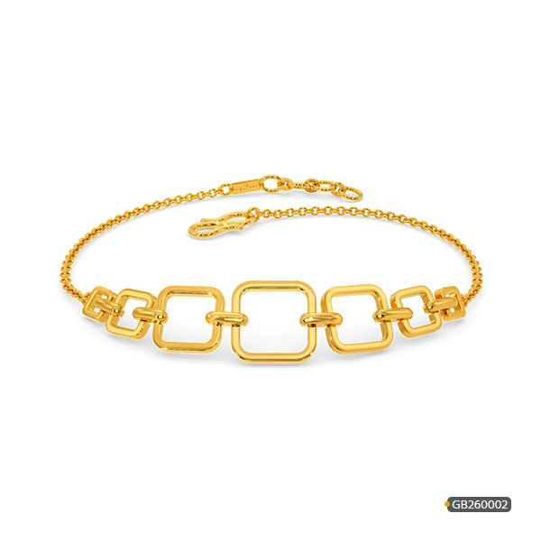 Elegant Gold Ladies Bracelet www.roydiamondbd.com