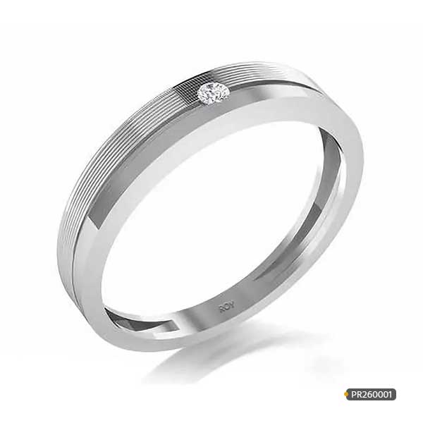 Platinum Diamond Band Ring www.roydiamondbd.com
