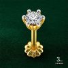 Single Stone Diamond Nosepin www.roydiamondbd.com