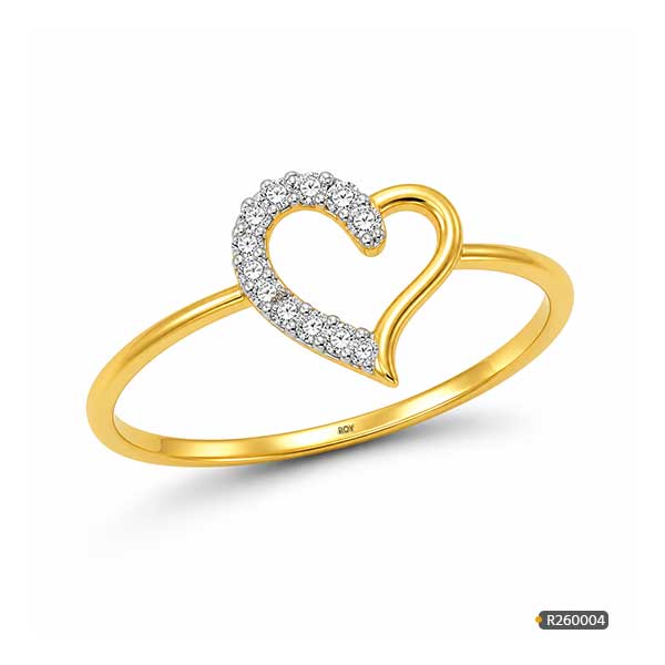 Women's Love Diamond Ring www.roydiamondbd.com
