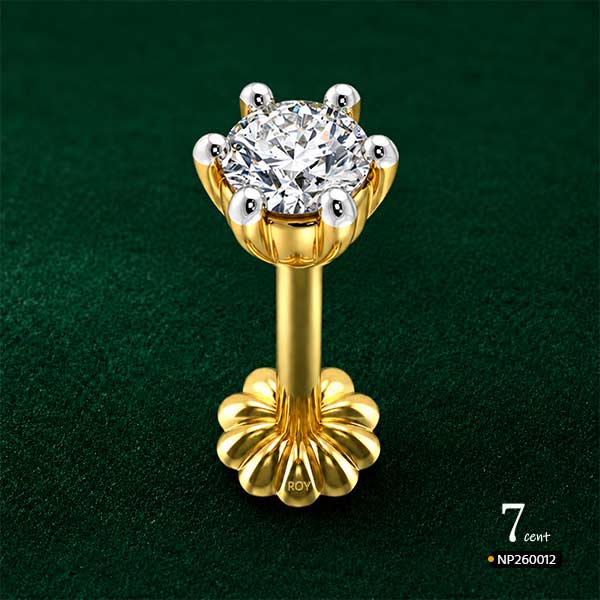 7 Cent Diamond Nosepin www.roydiamondbd.com