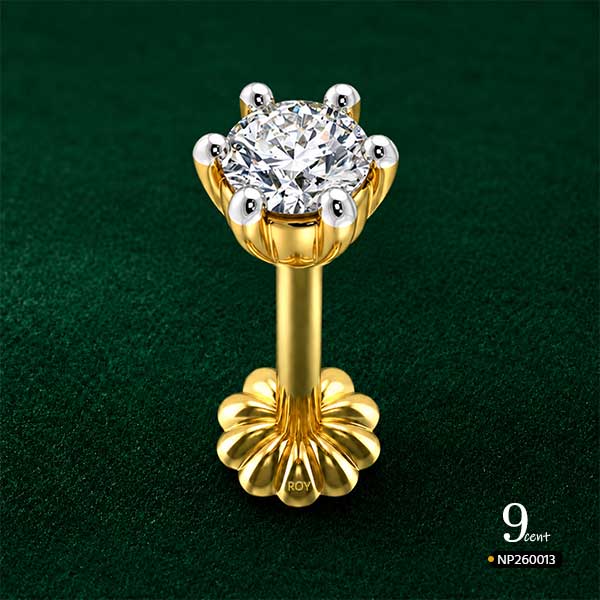 9 Cent Diamond Nosepin www.roydiamondbd.com