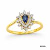 Blue Sapphire Diamond Ring www.roydiamondbd.com