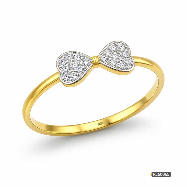 Bow Tie Diamond Ring www.roydiamondbd.com