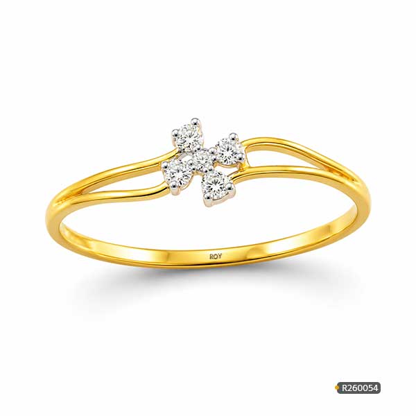 Cross Cluster Diamond Ring www.roydiamondbd.com