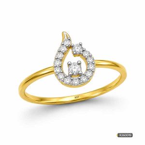 Diamond Teardrop Ring Price www.roydiamondbd.com