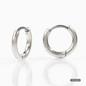 Elegant Platinum Stud Earrings www.roydiamondbd.com