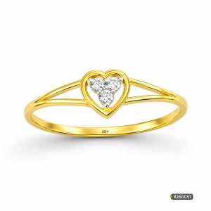 Heart Frame Diamond Ring www.roydiamondbd.com