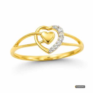 Heart Shape Diamond Ring www.roydiamondbd.com