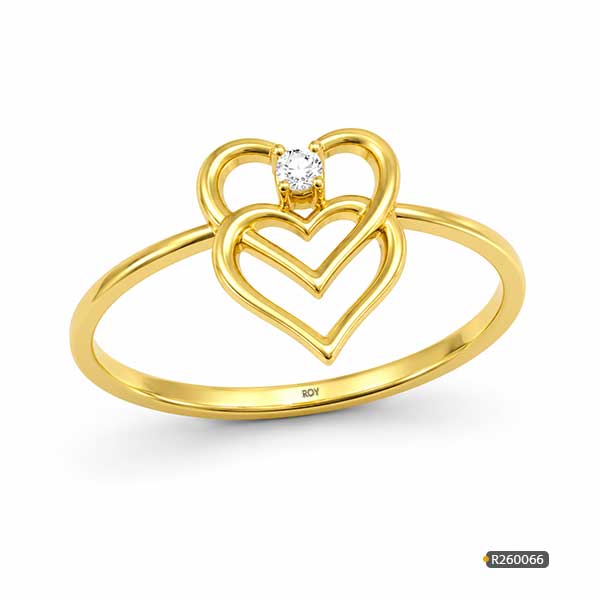 Heart Shaped Diamond Rings www.roydiamondbd.com