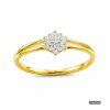 Kodom Flower Diamond Ring www.roydiamondbd.com
