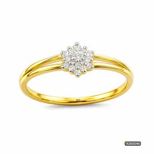 Kodom Flower Diamond Ring www.roydiamondbd.com