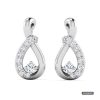 Platinum Diamond Earring wwwroydiamondbdcom