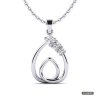 Platinum Diamond Pendant Necklace wwwroydiamondbdcom
