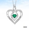 Silver Diamond Pendant Locket