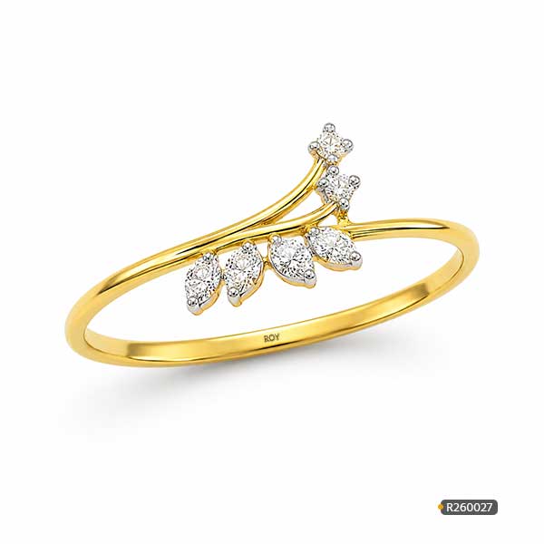 Unique Diamond Tiara Ring www.roydiamondbd.com