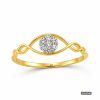 Unique Gold Diamond Ring www.roydiamondbd.com