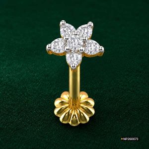 Bridal Certified Diamond Nosepin www.roydiamondbd.com