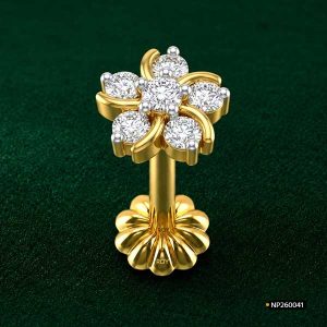 Bridal Cluster Nosepin Price www.roydiamondbd.com