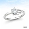 Bypass Solitaire Diamond Ring www.roydiamondbd.com