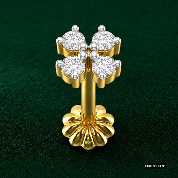 Four Leaf Diamond Nose www.roydiamondbd.com