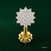 Gold Kodom Nose Pin www.roydiamondbd.com
