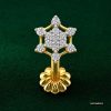 Hexagonal Diamond Nose Pin www.roydiamondbd.com