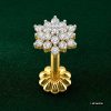 Snowflake Diamond Nose Pin www.roydiamondbd.com