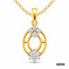 Certified Diamond Pendant BD roydiamondbd.com