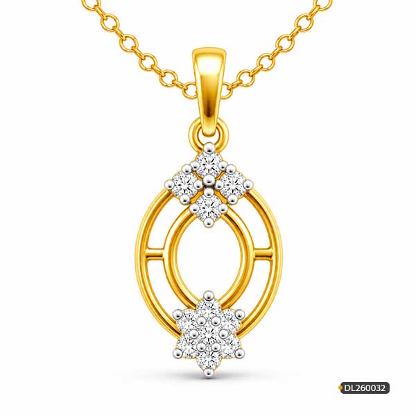 Certified Diamond Pendant BD roydiamondbd.com
